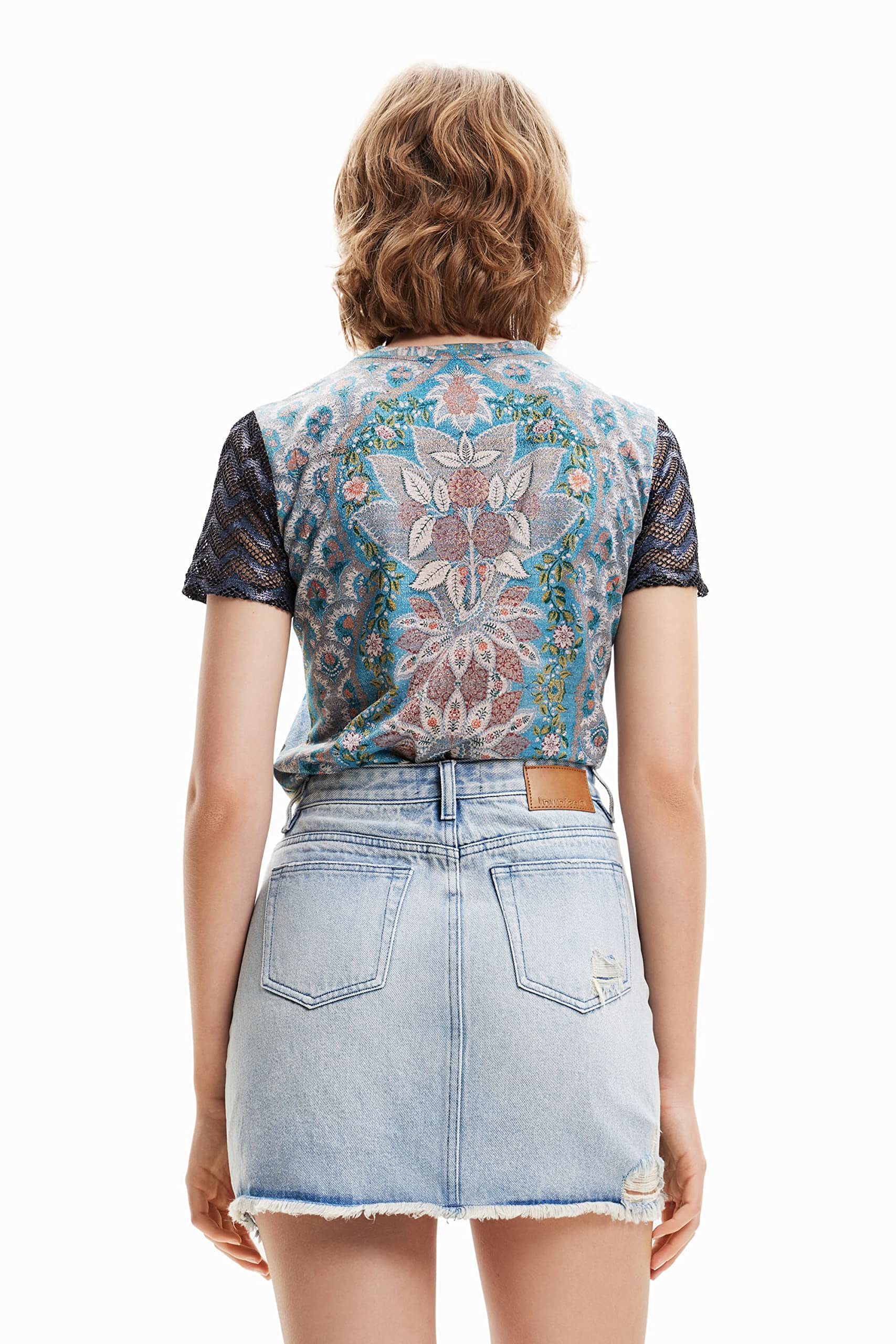Desigual Damen Ts_Filipa 5000 T-Shirt (1er Pack)