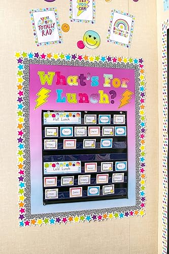 Miniatura 2 de Teacher Created Resources Brights 4Ever Stars - Borde troquelado para borde, 35 pies