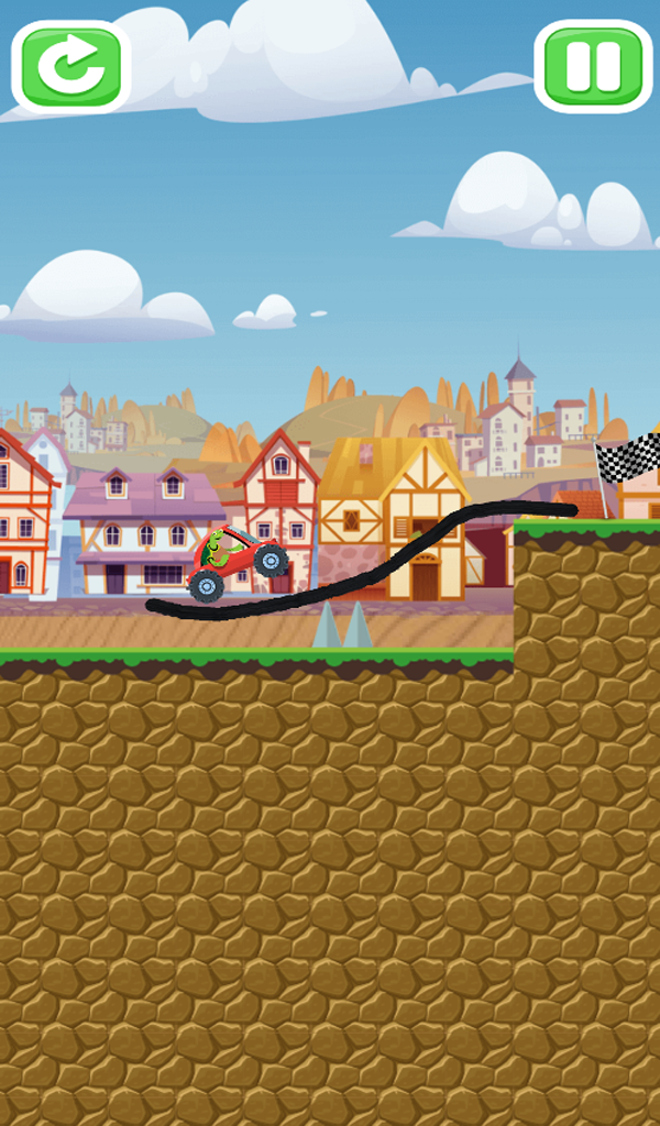 Draw Line Game Build a Bridge Puzzle for