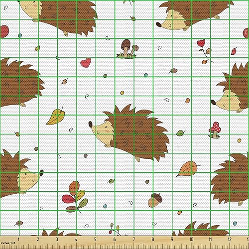 Vista 626 de Ambesonne - Tela de punto elástica