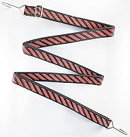 Vista 1 de Cuerda elástica plana con ganchos de acero de longitud ajustable de 67 a 126 pulgadas, correa elástica resistente para bicicletas al aire libre