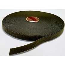 1" Ranger Green SEW-ON Hook and Loop Fastener - Loop Side ONLY - 1 Yard