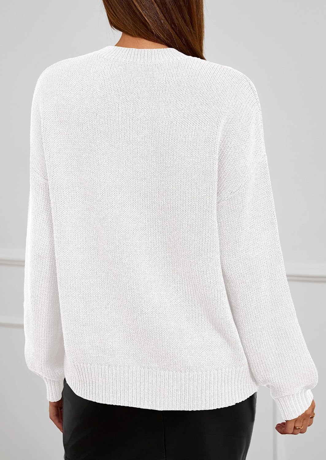 PRETTYGARDEN Womens Sweaters 2026 Fall Fashion Long Sleeve Crewneck Floral Knit Pullover Sweater Tops Winter Clothes - Image 4