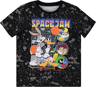 Boys Movie Shirt - Tune Squad Marvin & Bugs Bunny Tee T-Shirt