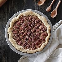 Vista 8 de USA Pan Bakeware Acero aluminizado Bandeja para tarta comercial, juego de 2, plateado