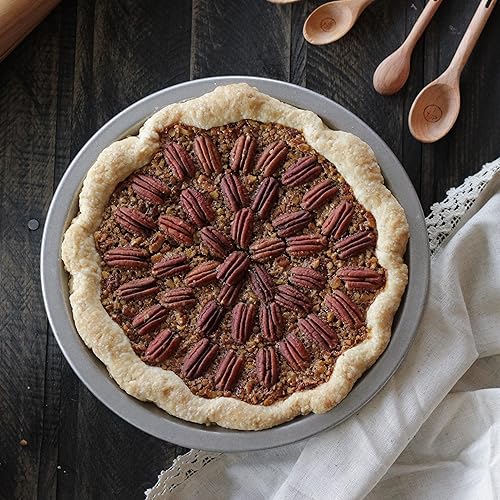 Miniatura 8 de USA Pan Bakeware - Juego de 2 moldes de acero aluminizado, color plateado