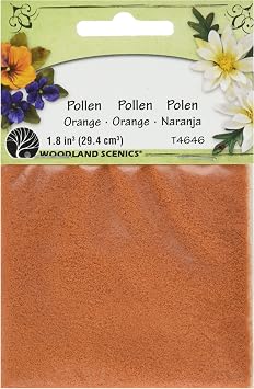 Woodland Scenics T46-46 Pollen, 1-Ounce, Orange