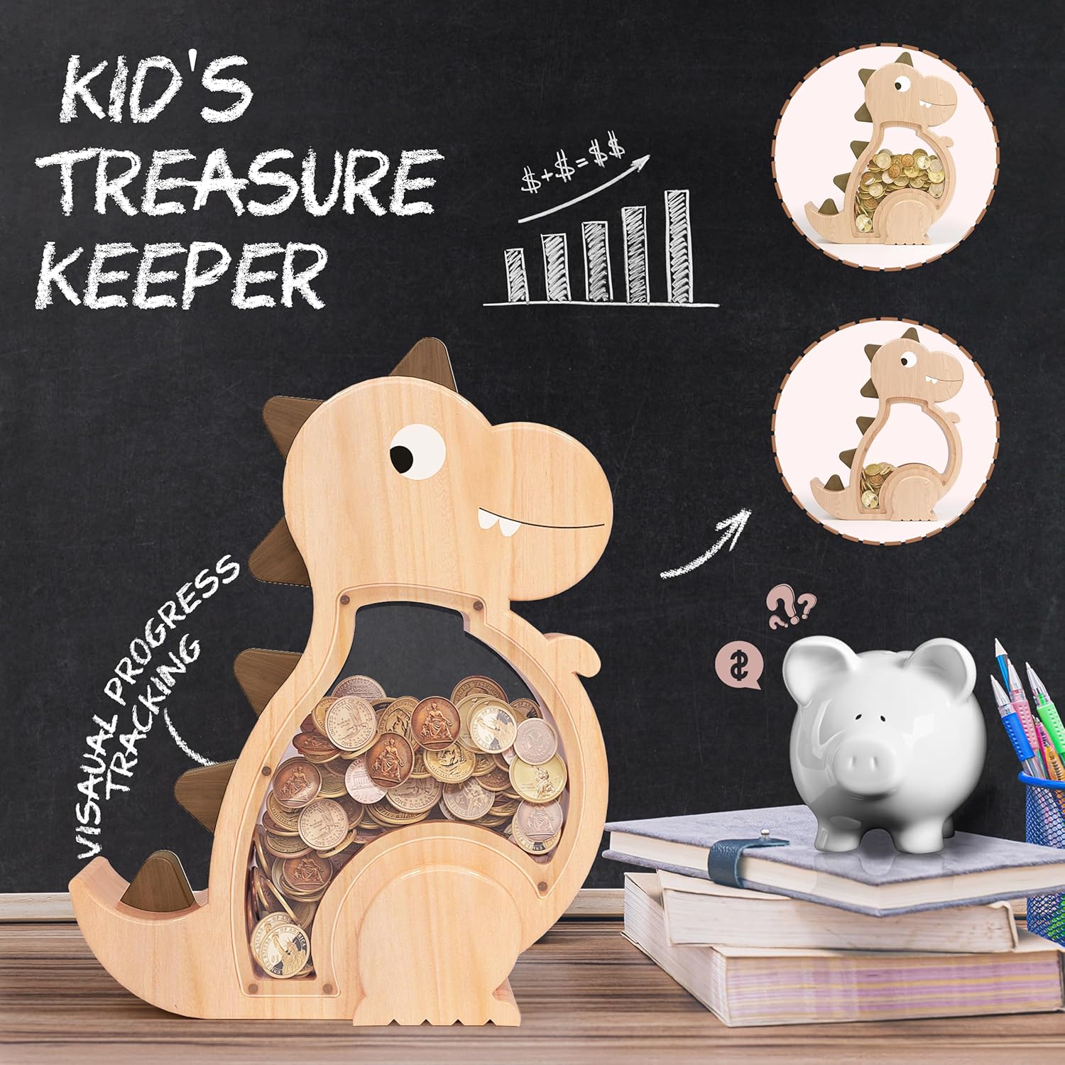 ⑩＊ムーンとパンダちゃんいっぱい！＊シーグラスアート ⑩＊ムーンと