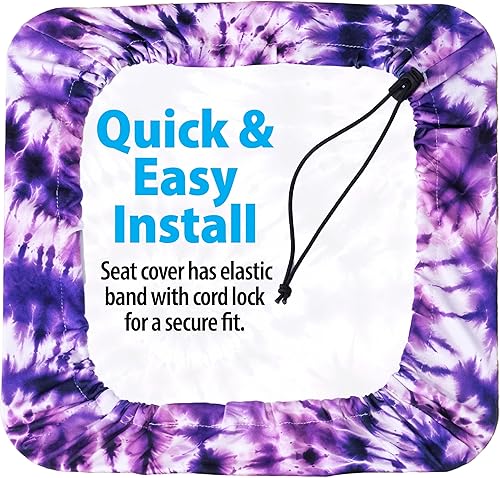 Miniatura 81 de Top Glides Fundas universales para asiento y respaldo de andador con ruedas (gatos) Gatos,Butterflies,Flags,Isla,Peace,Púrpura,Rojo