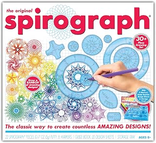 Silverlit - Spirograph Classic Set - 30-Piece Starter Set - 1013Z