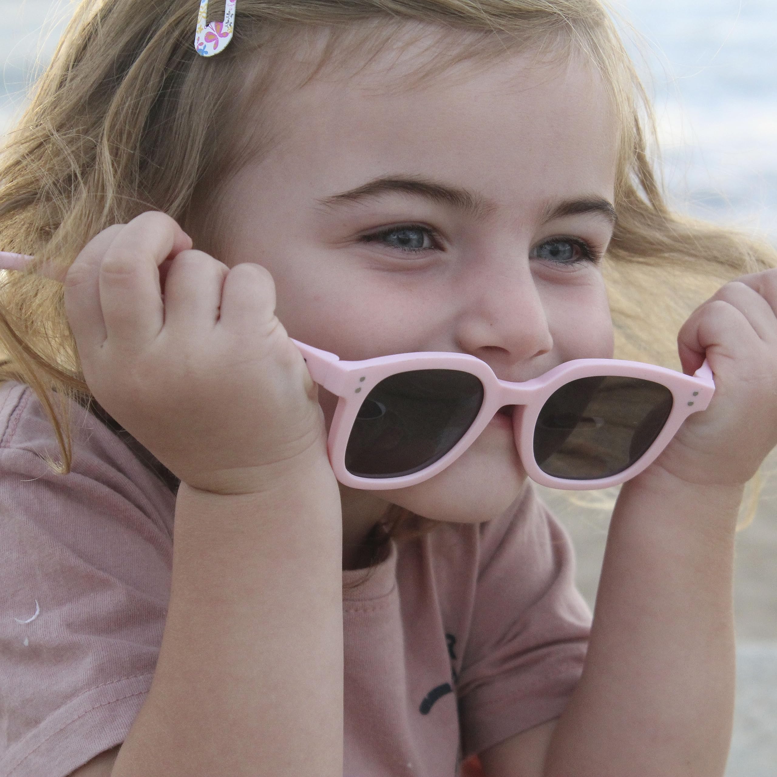 Surf Monkey Occhiali da sole polarizzati per ragazzo/ragazza | Protezione UV400 100% UVA e UVB sicuri | BPA free | 3-12 anni