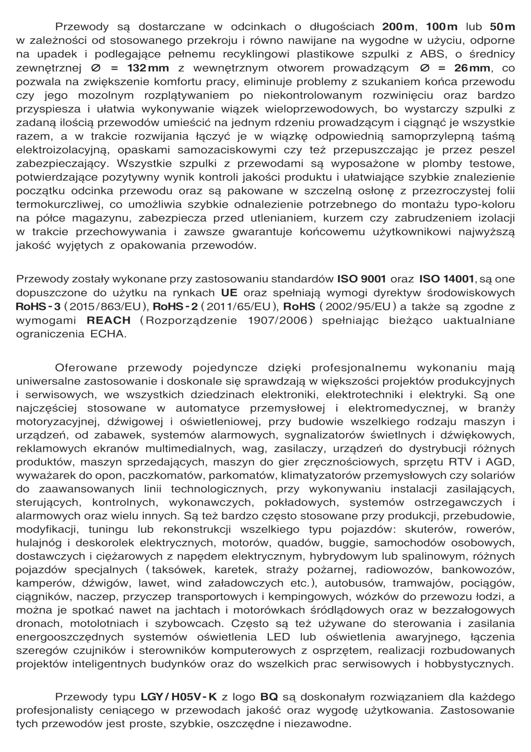Przewód pojedynczy LGY/ H05V- K 0,35 mm2 200 m Kolor: różowy