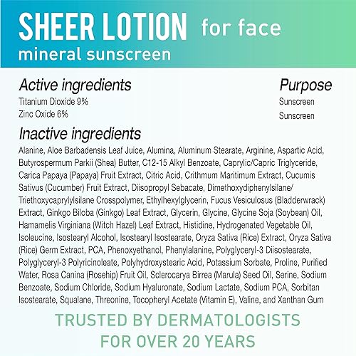 Miniatura 7 de BLUE LIZARD Loción facial transparente - SPF 50 17 onzas