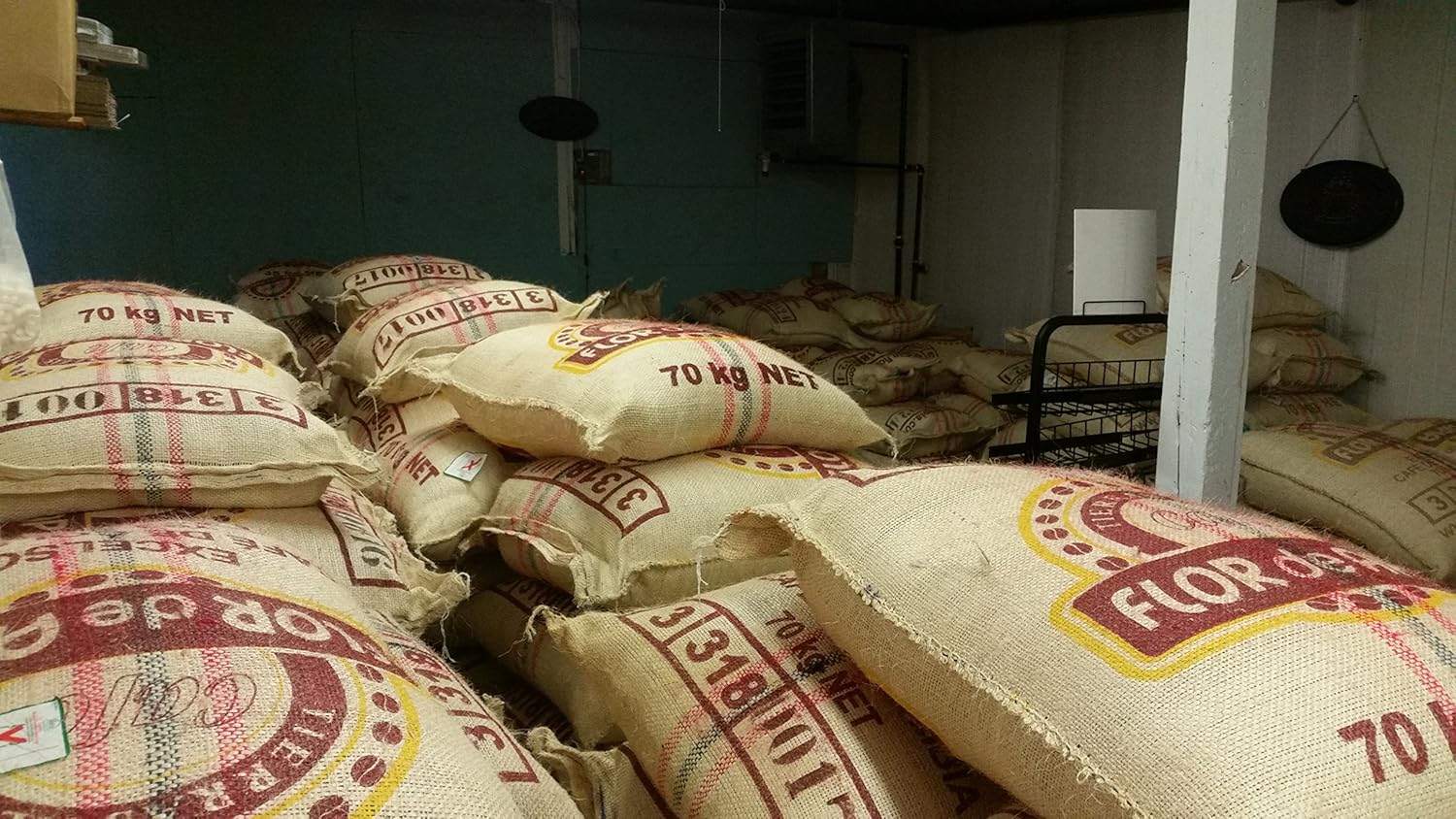 Unroasted Colombian Green Coffee Beans Single Origin Farm El Nivel (50 Lb)