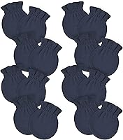Vista 8 de Gerber Manoplas Antiarañazos para Bebés Niñas, Paquete de 8 y Paquete de 12
