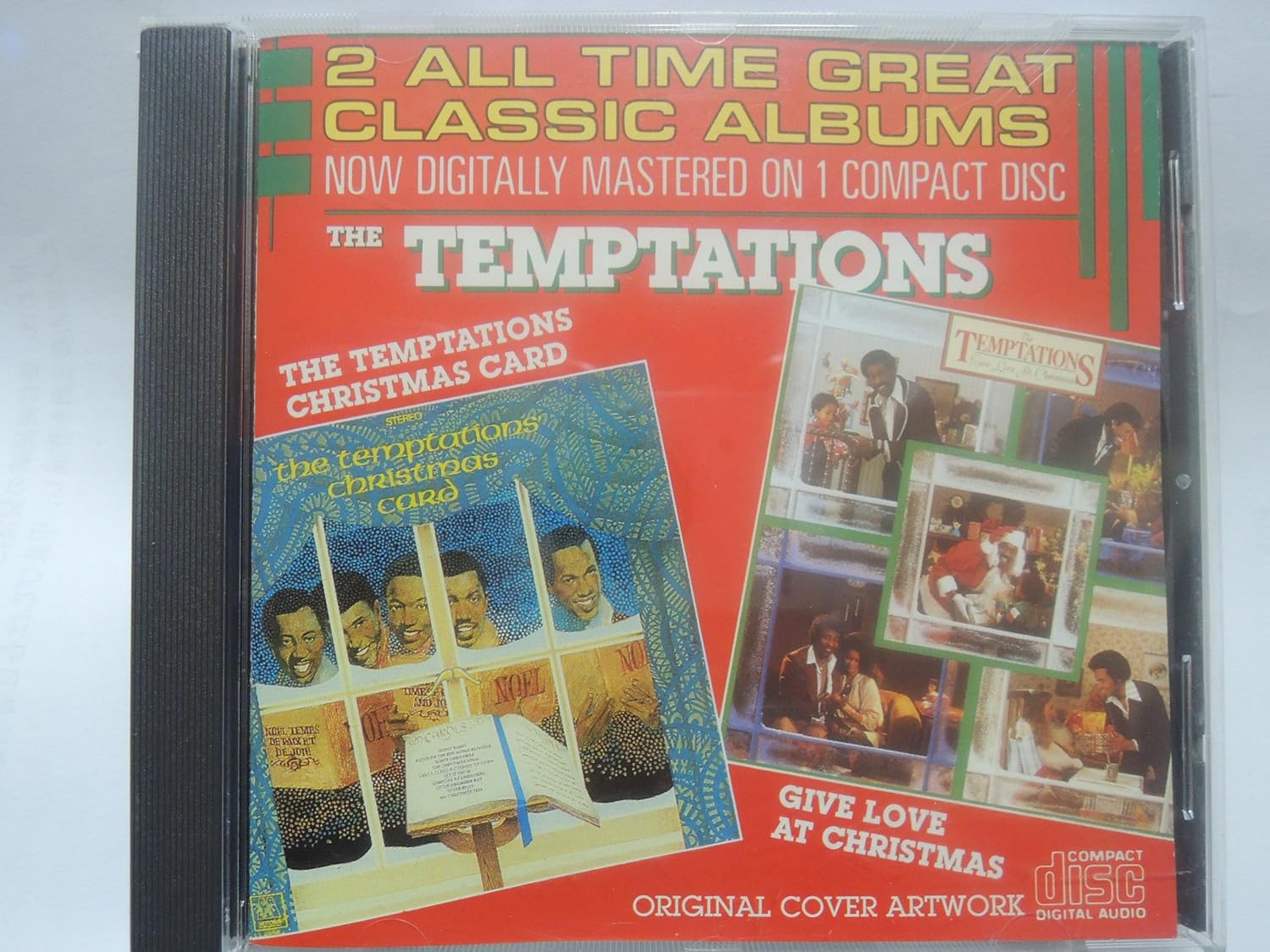 Temptations Christmas Card 