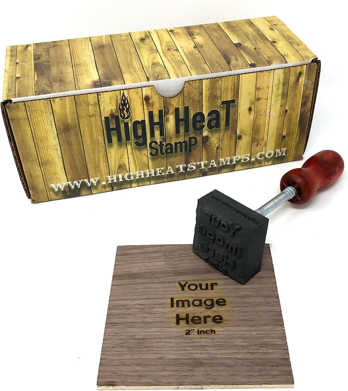 High Heat Stamp: Custom Image Branding Iron (2 inch)