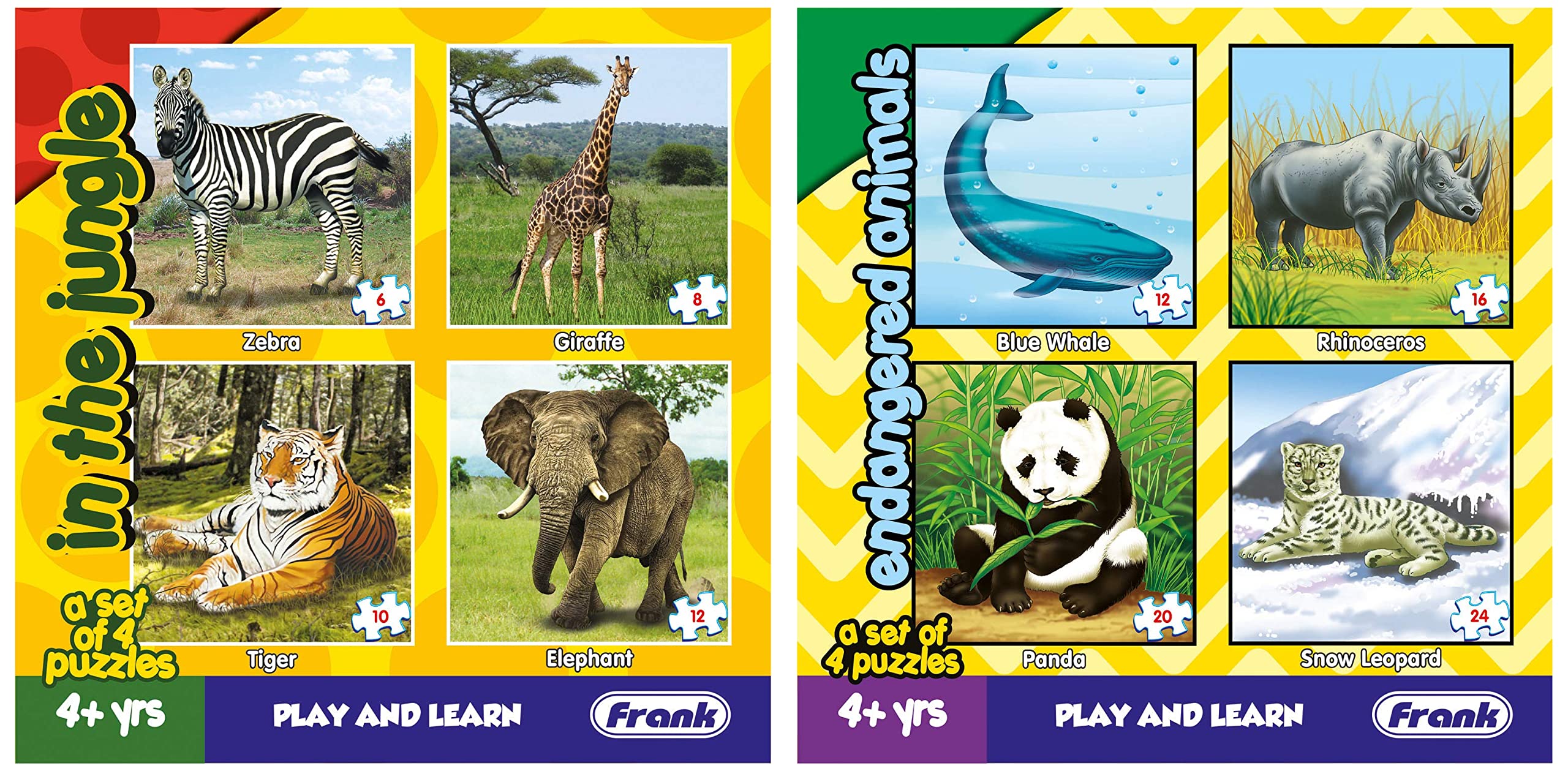 See full amazon price history chart for Frank Endangered Animals Puzzle for 4 Year Old Kids and above&Frank - 10502 in The Jungle Animals Puzzle for 4 Year Old Kids and above, Multicolor, Pack of 1 Frank Endangered Animals Puzzle for 4 Year Old Kids and above&Frank - 10502 in The Jungle Animals Puzzle for 4 Year Old Kids and above, Multicolor, Pack of 1 (B0B9GMLYHQ) Amazon Price History, Amazon Price Tracker