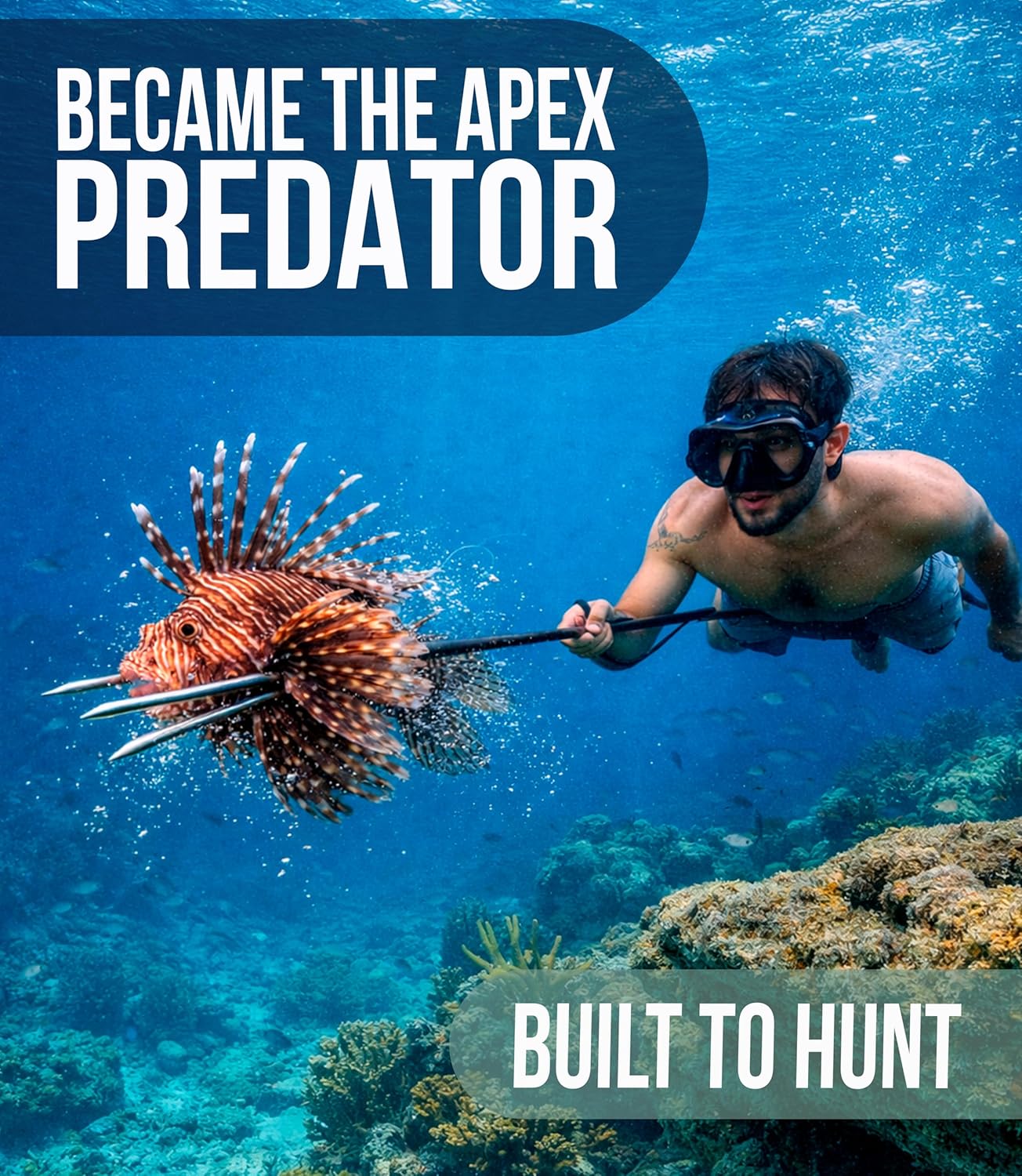 Elluk'ar Sportive Sea Pole Spear Kit 7ft Carbon Fiber Fishing Spear for Spearfishing Modular Hawaiian Sling Equipment with 3 Prong Tip Slip Tip Travel Bag - Image 2