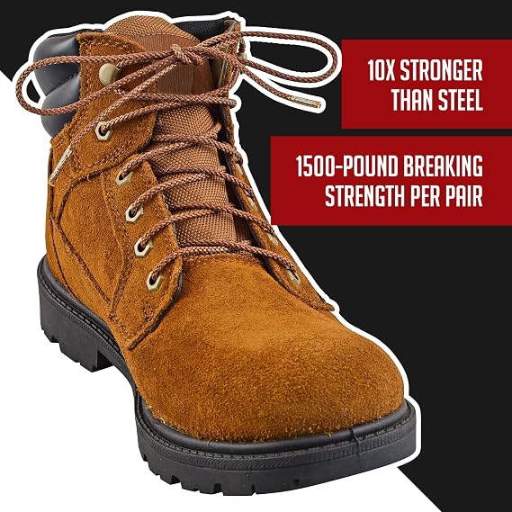 IRONLACE Unbreakable Boot & Shoe Laces