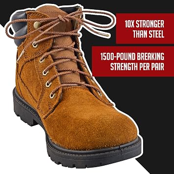 IRONLACE Unbreakable Boot & Shoe Laces