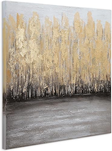Miniatura 2 de Empire Art Direct Arte abstracto para pared, lienzo pintado a mano con textura por Martin Edwards, sin marco, 36 x 36 pulgadas, naturaleza