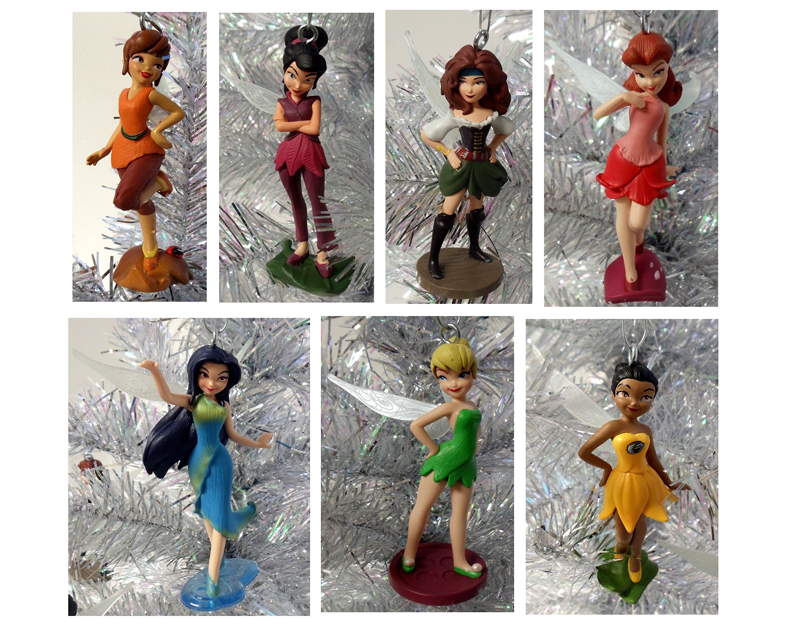 Buy Tinker Bell The Pirate Fairy Set of 7 Holiday Christmas Tree