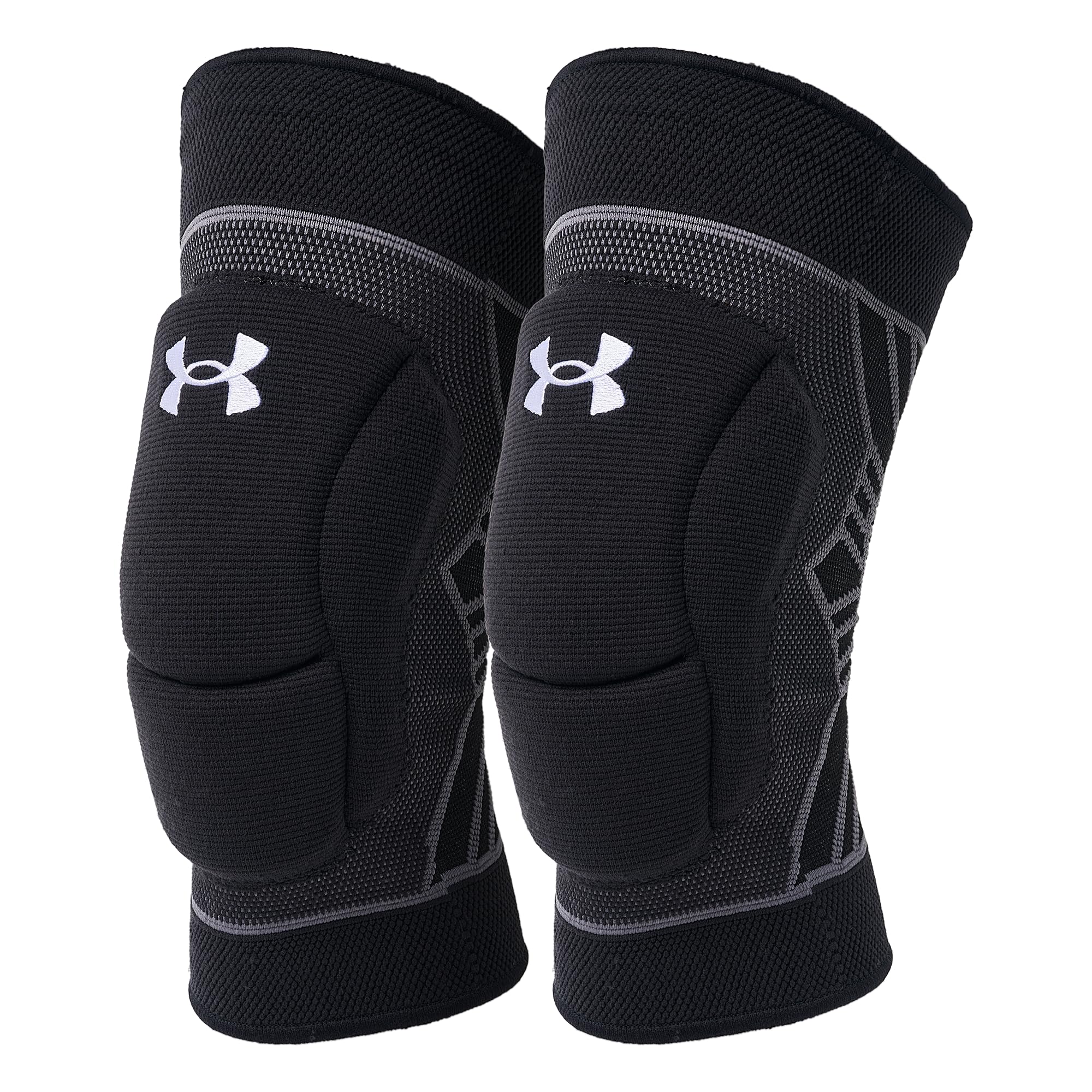 Under Armour 3 rodilleras largas VB para adultos, color negro, L