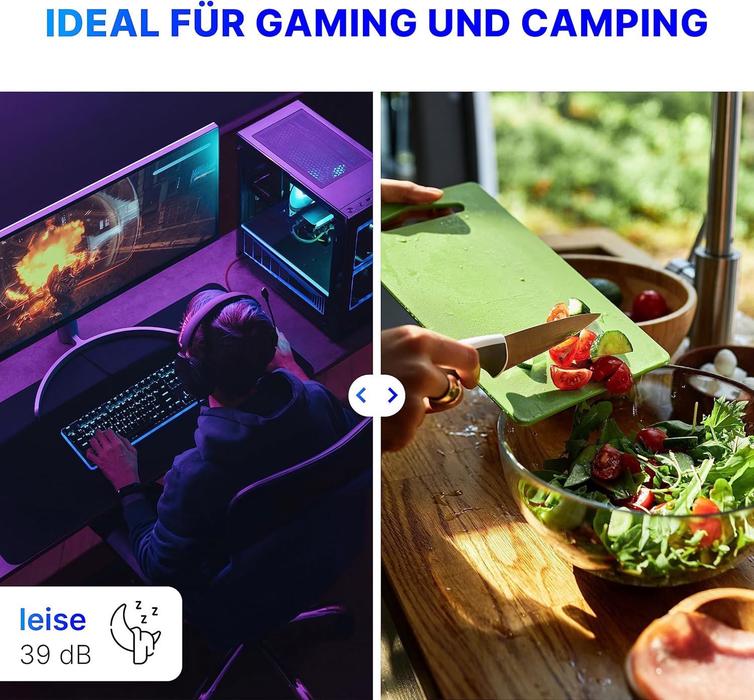 Bomann® KB 7346 - Mini frigorifero da 42 l, piccolo frigorifero silenzioso da 39 dB, minibar con porta intercambiabile, 51 x 45 x 45 cm, colore: Bianco Bomann® KB 7346 - Mini frigorifero da 42 l, piccolo frigorifero silenzioso da 39 dB, minibar con porta intercambiabile, 51 x 45 x 45 cm, colore: Bianco