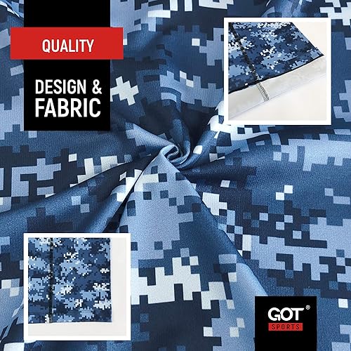 Miniatura 5 de GOT Sports UPF 50+ Bufanda de Pesca para Cuello - Máscara Facial UV de Protección Solar para Hombres y Mujeres - Cubierta Facial Camo SPF Gator
