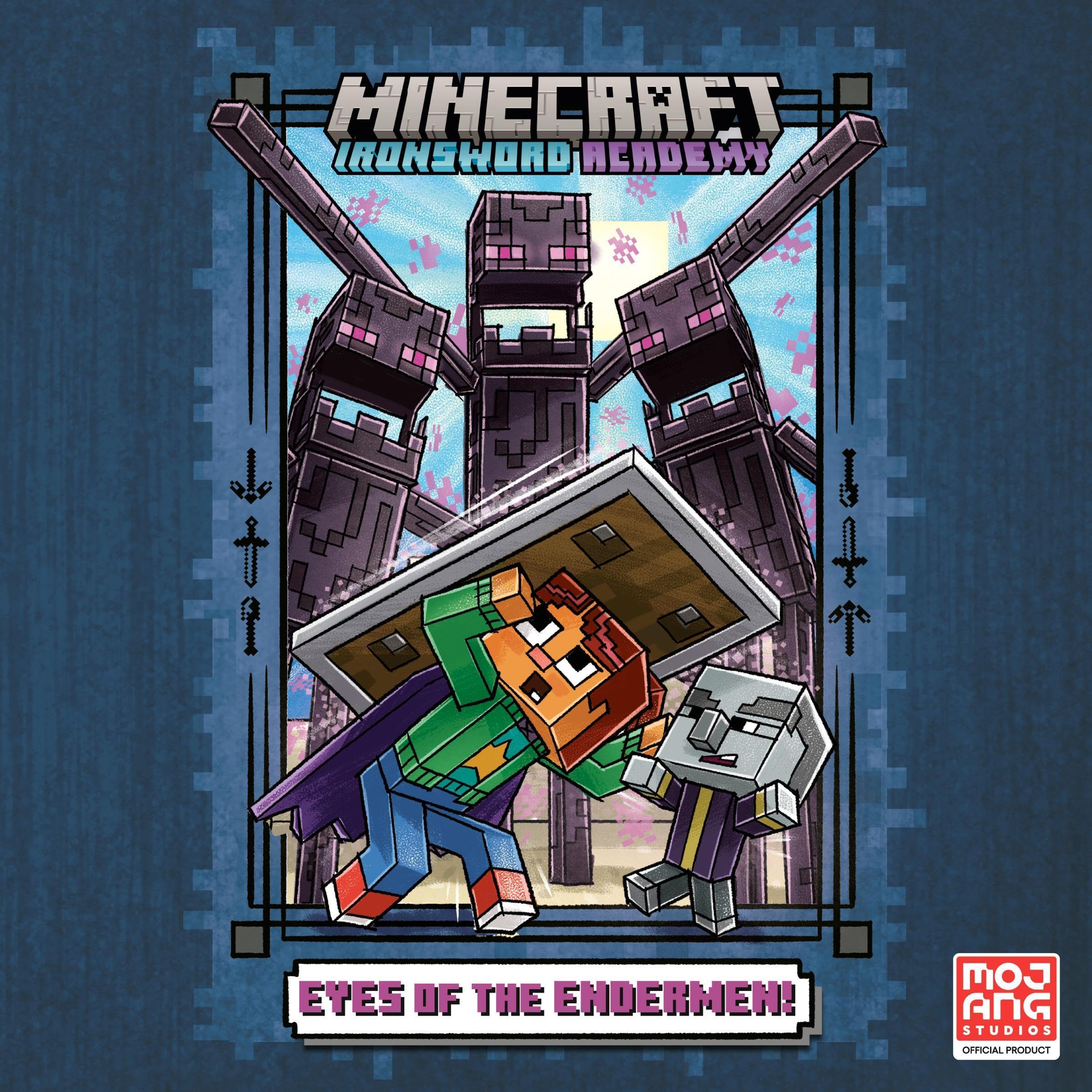 Cover art for Eyes of the Endermen! (Minecraft Ironsword Academy #4)