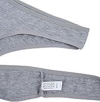 Vista 5 de Elacucos - Juego de 6 tangas de algodón transpirables para mujer