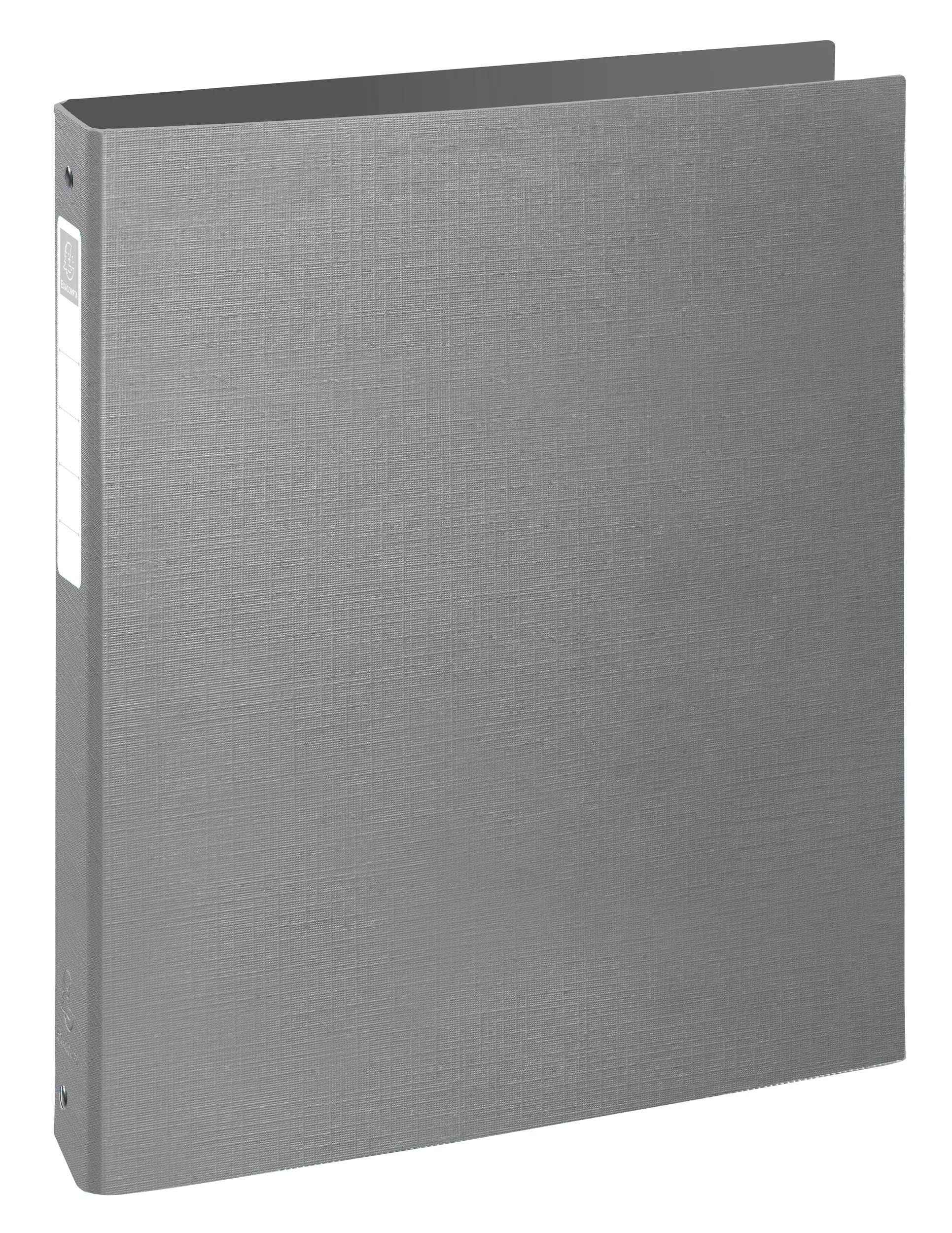 Exacompta - Réf. 51650E - Carton de 10 classeurs Teksto - 4 anneaux ronds 30 mm - dos 40 mm - Dimensions extérieures 32 x 26 cm - Format à classer A4 - Assortis