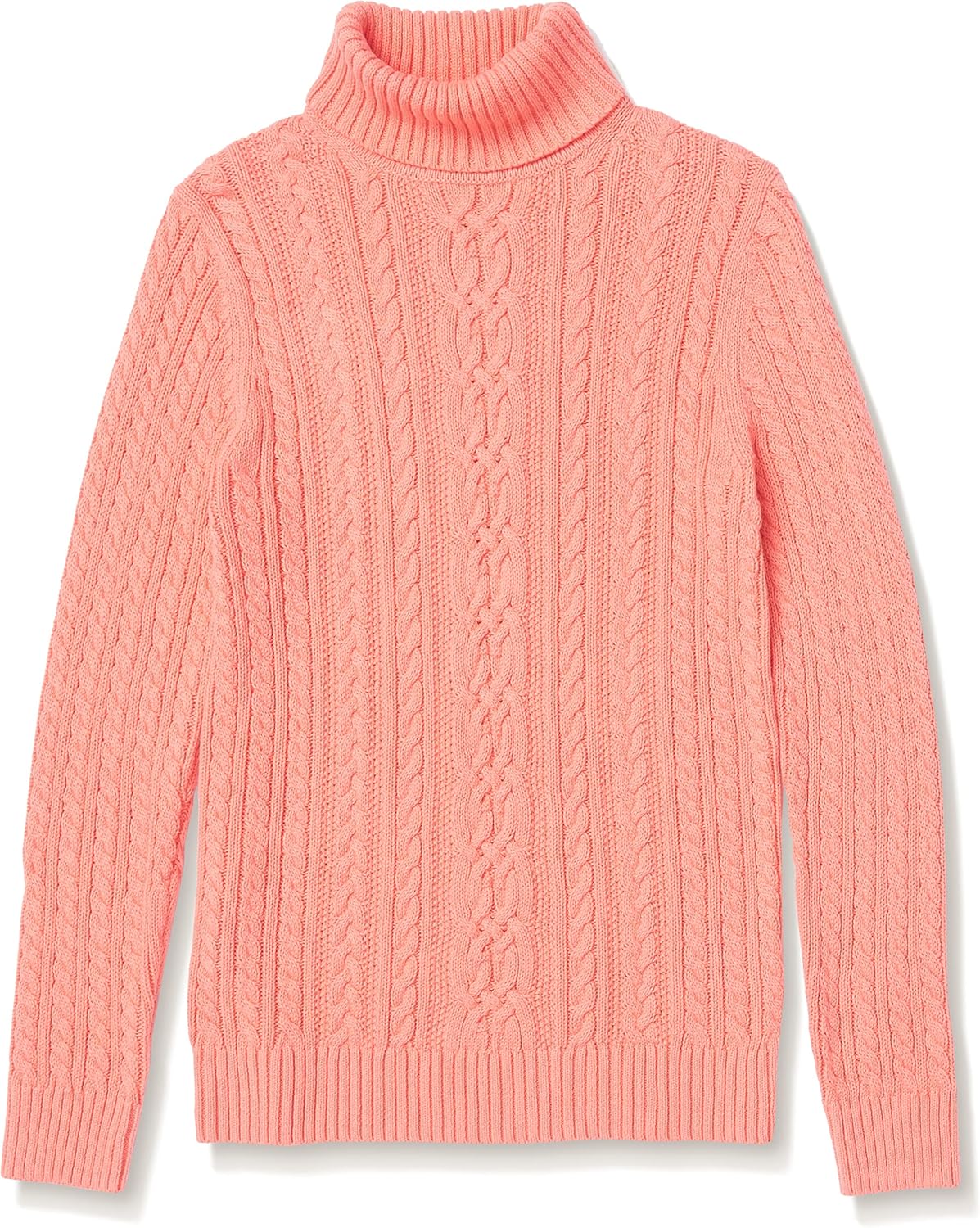 Amazon Essentials Women's Fisherman Cable Turtleneck Sweater (Available in Plus Size) - Image 9