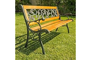 Dkeli Garden Bench: Stylish and Durable Bench for Outdoor Ambiance