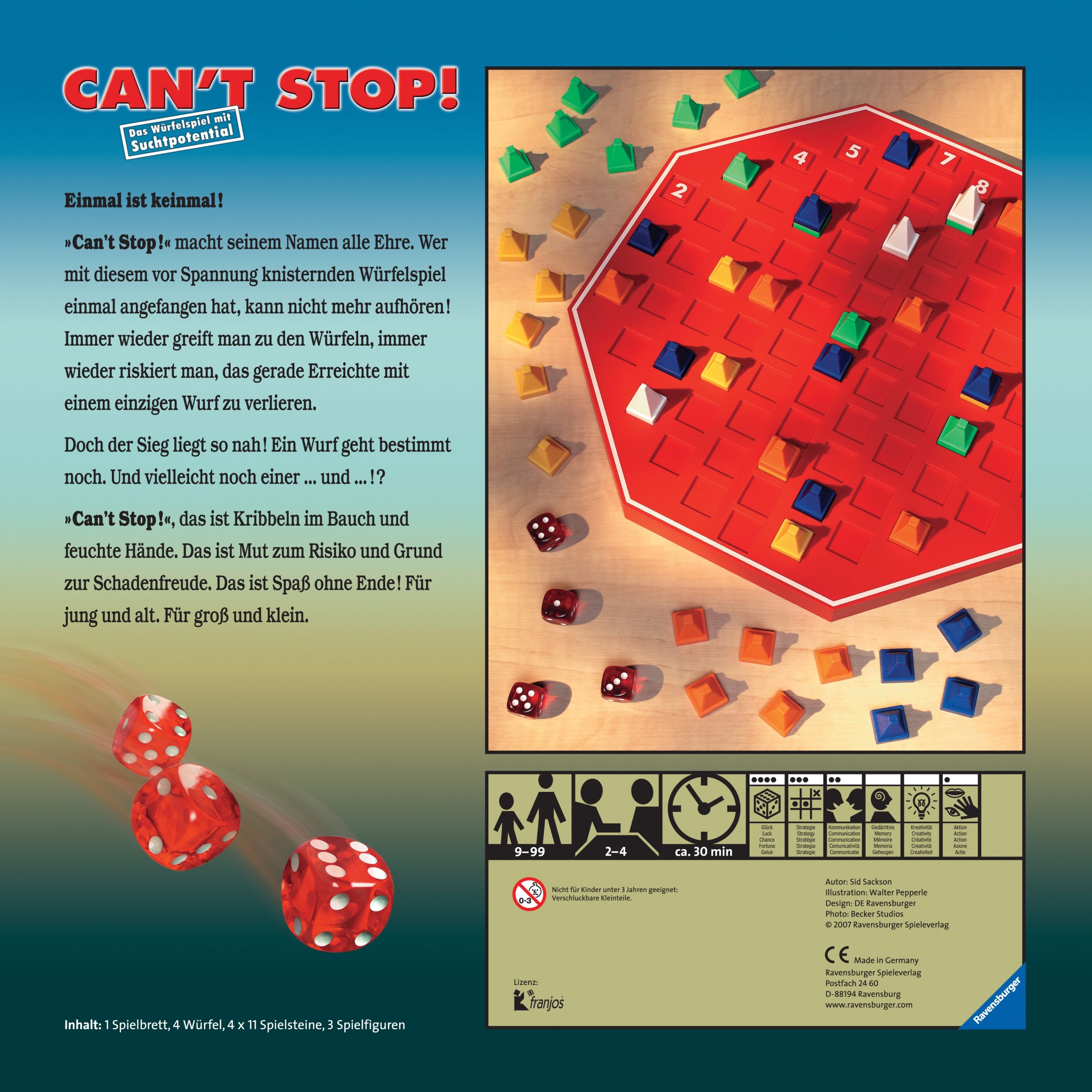 Ravensburger 26431 - Can´t Stop!