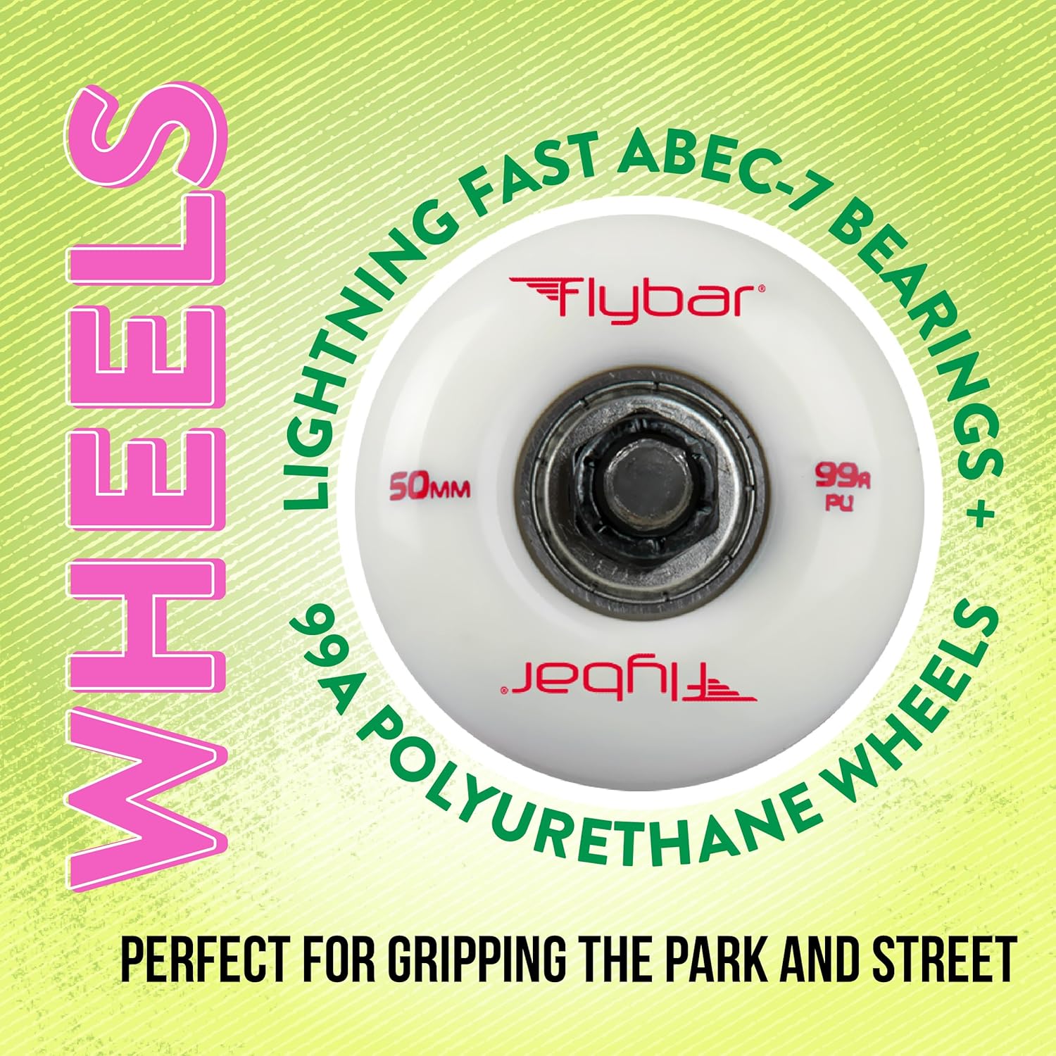 Flybar Complete Skateboard for Beginners – 31 Inch Kids Skateboard, Maple Wood Concave Double Kick Skateboard Deck, Lightweight, Non-Slip, for Boys and Girls, Ages 6 and Up