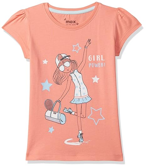 Max Girls Regular T-Shirt