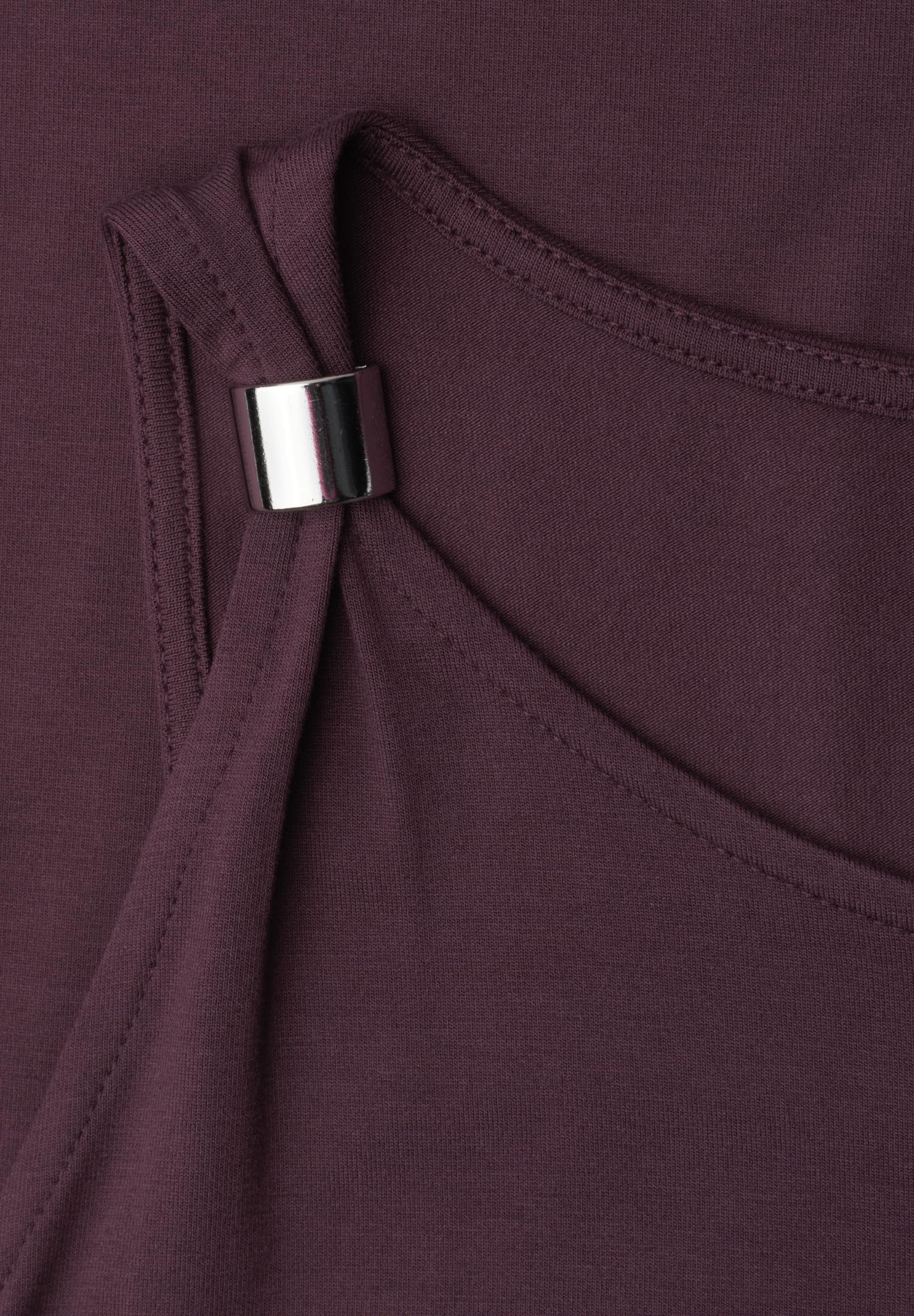 Street One Damen 1409335 Knielanges Kleid mit Schnallendetail (1er Pack)