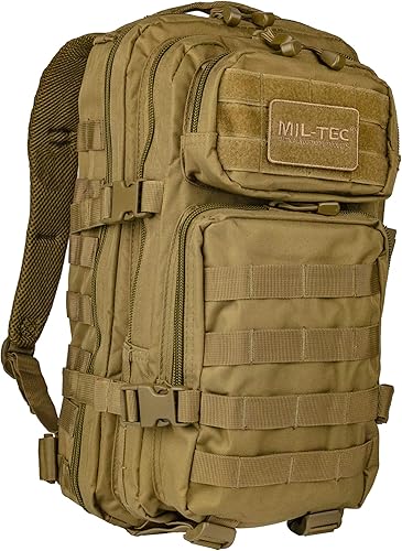Miniatura 2 de Mochila Mil-Tec USA de asalto grande, capacidad 9.5 gal, militar, para exteriores, Marrón, talla única