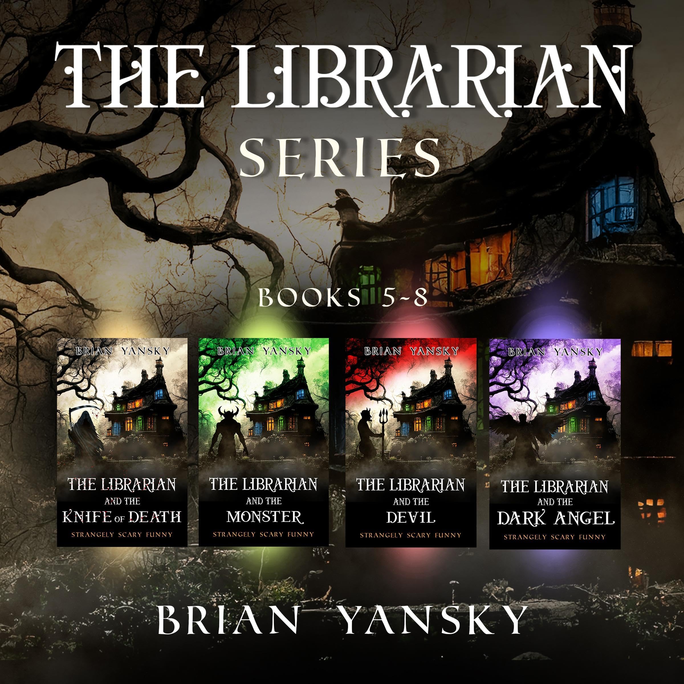 Cover art for The Librarian Series, Books 5-8