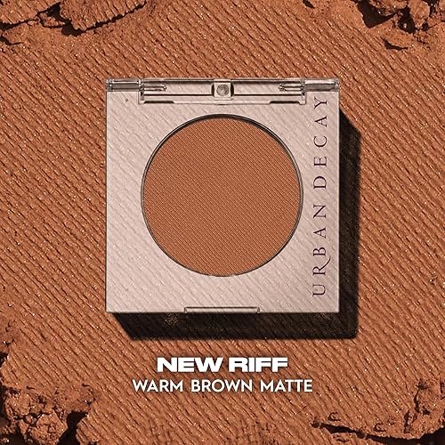 Vista 40 de URBAN DECAY Sombra de ojos de larga duración 24/7, sombra de ojos de alto pigmento, compacta, colores suaves y mezclables, sin arrugas, mate 10