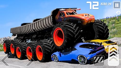 Top Monster Truck Stunts : Off Road Car Racing Simulator Game