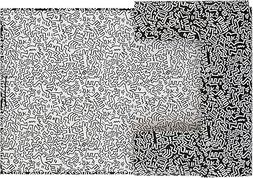 Miniatura 7 de Grupo Erik Keith Haring Carpeta de archivos A4 13.4 x 10 pulgadas - 13.4 x 10.0 in, carpeta de 3 solapas, organizador de documentos, carpeta