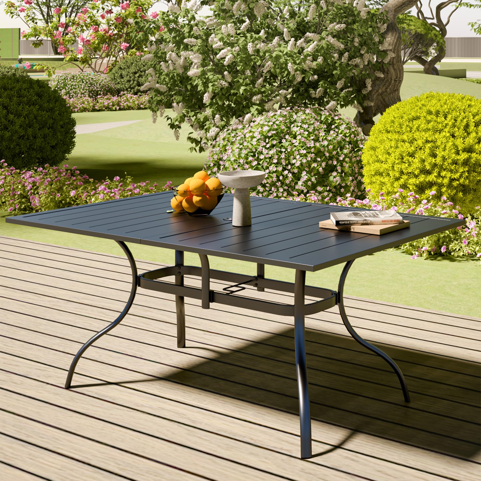 Black Outdoor Dining Table for 6: Stylish, Durable & Affordable Choices 1 Black Outdoor Dining Table for 6: Stylish, Durable & Affordable Choices
