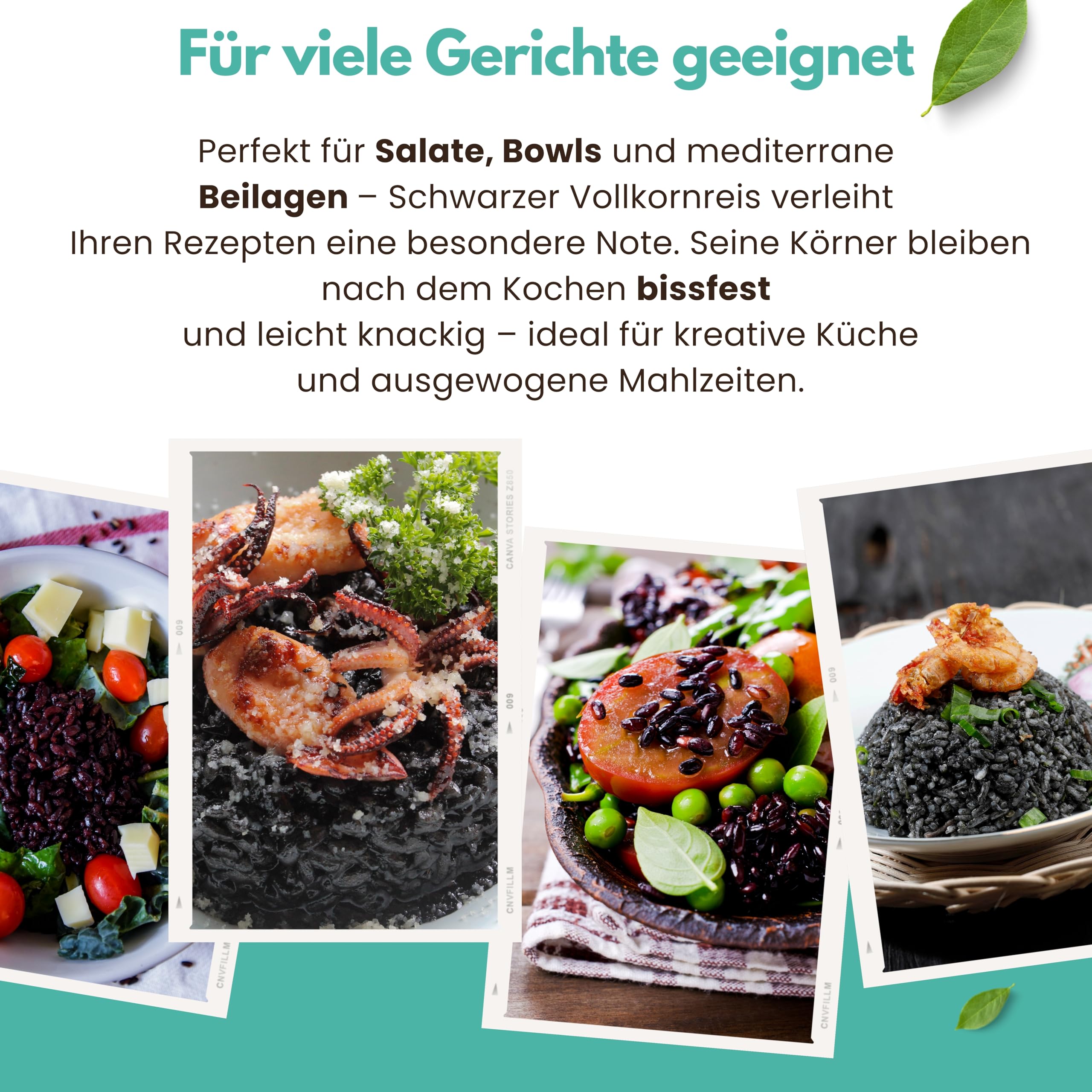 Schwarzer Vollkornreis 6 kg (6 x 1 kg, Venere-Typ) aus Italien | 6 x 1 kg schwarzer Vollkornreis aus Italien (Venere-Typ), ballaststoffreich, glutenfrei, ideal für Bowls und Meal Prep