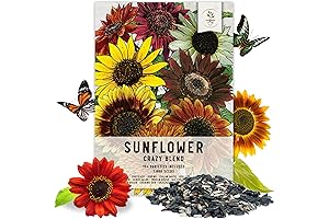 Burpee Sunflower Seeds 1000+ Varieties Specialty Blend
