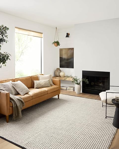 Loloi Angela Rose x Colton Collection CON-02 Ivory/Black 10-0 x 14-0 Area Rug