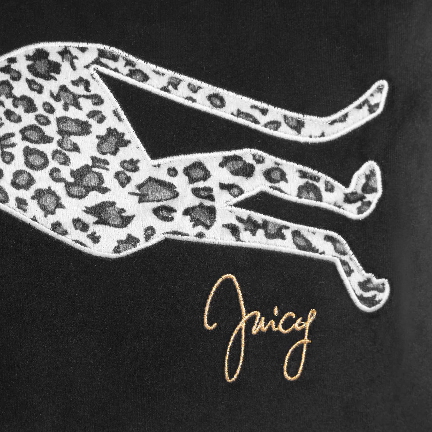 Juicy Couture Rectangle 1-Piece Decorative Accent, Premium Reversible Throw Pillow, Living Room and Bedroom Décor, 14"x24", Cheetah Black