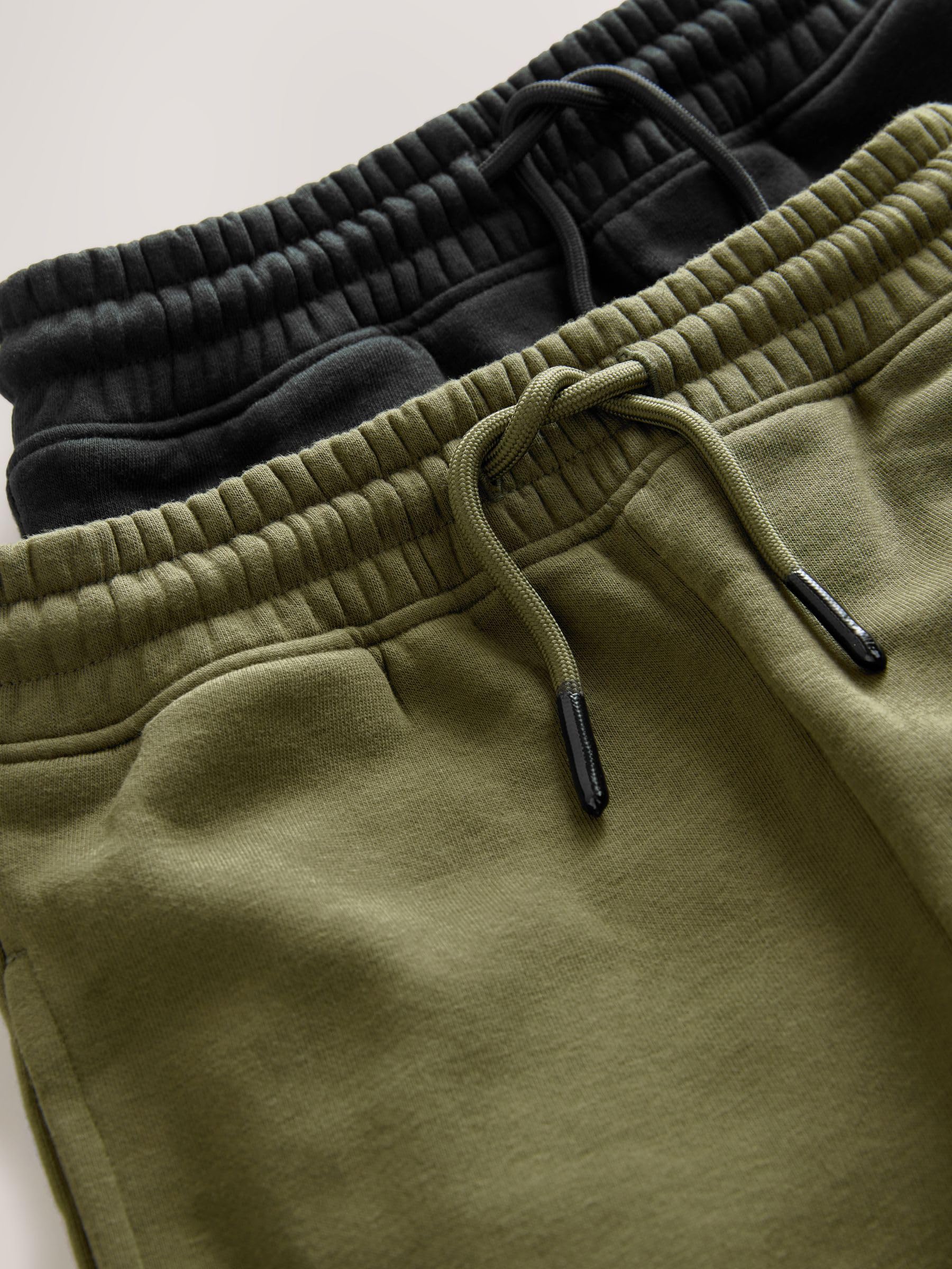 NEXT Garçon Pantalon de Jogging Cargo Coupe Slim, Lot de 2